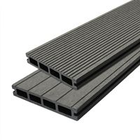 Plancher Extérieur Moderne en WPC Écologique, Ignifuge, Imperméable et Antidérapant pour Jardin, Utilisation Extérieure, Marque EONCRED, Garantie de 3 Ans