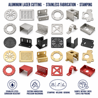 Fabrication sur mesure de pièces en acier inoxydable et aluminium, découpe laser, estampage, pliage, soudage, service OEM pour usine