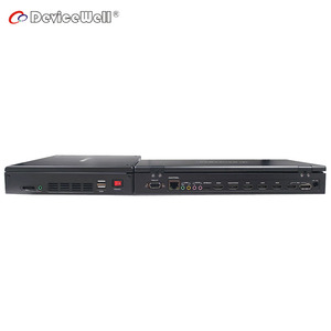 DeviceWell HDS9125 New 5-CH <strong>4</strong> for 1 DP Aluminum Video Switcher with PGM/Multiview <strong>Outputs</strong> for OBS Streaming - Product Image 5