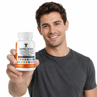 Capsules d'acides aminés pour adultes très vendues, améliorent la mémoire/le sommeil, 120 capsules, compléments nutritionnels sportifs