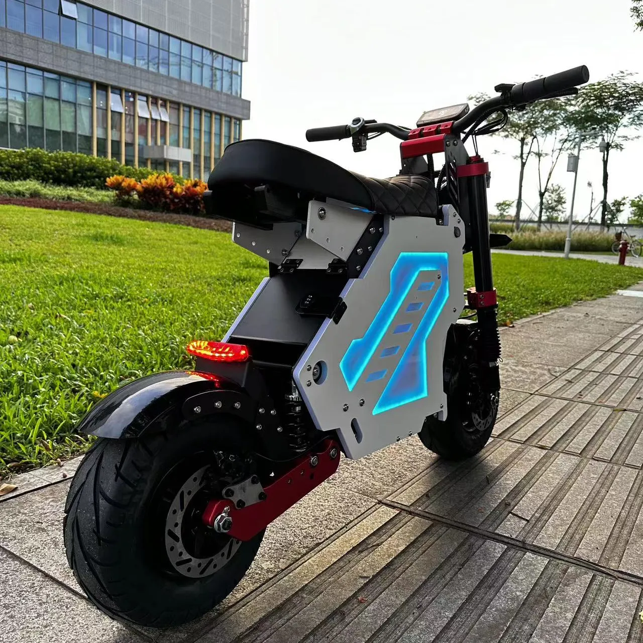 NFC/Password 72V E Scooters Regenerative Braking 10000W 15000W Patinete Double Motor Moped 8000w Electric Scooter With APP