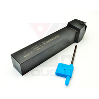 SER/L-2525-M16 CNC External Threading Toolholder Steel Shank Compatible with 16ER/EL Threading Inserts for Lathe