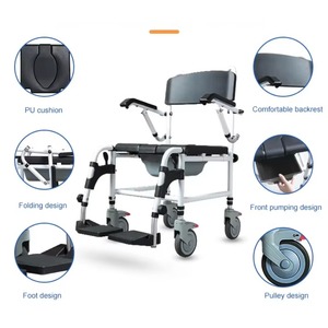 Heavy duty Big Rear Wheel <b>Chair</b> Portable Folding Electric Power Motorized Wheelchair for Disabled - Product Image 6