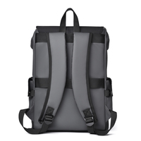Tas Ransel Laptop Bisnis Anti Maling Tahan Air dengan USB, Multi Kantong, Logo Custom Tersedia, untuk Mac Book Pro, Tas Ransel Pria