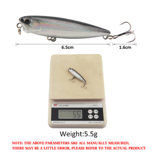 Nouvelle appât flottante longue portée Luya avec perles en forme de crayon pour la pêche au bar d'eau douce et de mer, faite en ABS durable, équipement de pêche essentiel - Product Image 2