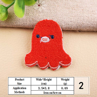 Leuke fruit snoep geborduurde patches kleding decoratieve patch voor jassen jeans tassen hoeden DIY