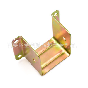 Support de plateau en bois Hirotaka, support en fer 38x29x10x42mm, connecteur d'étagère durable plaqué - Product Image 3