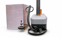 Machine d'emballage de palettes robotisée intelligente, pré-étirement automatique à 300 %, certifiée CE pour la logistique d'entrepôt, OEM