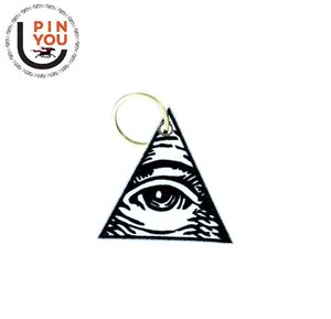 Tùy Chỉnh Bền Biểu Tượng Tùy Chỉnh Thêu Móc Chìa Khóa Vải Vòng Chìa Khóa Vá Thẻ Chìa Khóa Trống Thêu Keychain Tùy Chỉnh Hình Dạng - Product Image 4