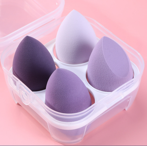 Esponja de Maquillaje Suave con Corte Biselado, Aplicador de Polvo y Base Húmeda/Seca, Herramienta Cosmética de Belleza - Product Image 3