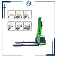 Remise Élévateur électrique complet à chargement automatique essentiel Capacité de charge de 2 tonnes Transpaleta Empileur de palettes électrique manuel 1500KG