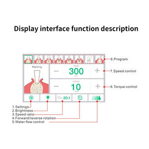 Macchina per Chirurgia Implantare Dentale Cinese 20:1, Motore Piezoelettrico Chirurgico per Impianti Dentali - Product Image 2