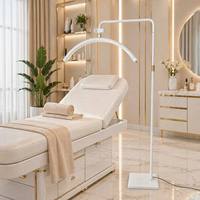 Lampe de table de manucure professionnelle Osum Beauty Salon, en aluminium moderne, avec lumière LED, réglable en hauteur et commande tactile