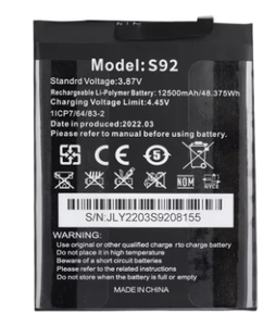 แบตเตอรี่ S92 S105สำหรับ oukitel WP18แบตเตอรี่ความจุสูง WP21 WP21แบตเตอรี่พิเศษ - Product Image 4