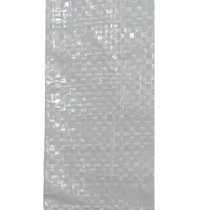 25kg 50 kg 100% virgin material custom design recycled pp transparent clear woven coal bag with liner