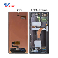 Grosir Lcd ponsel untuk Samsung Galaxy S22 layar Lcd Ultra UNTUK Samsung S22 layar Lcd