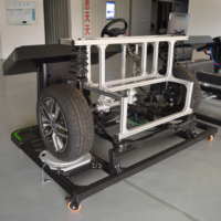Banco de entrenamiento de dirección asistida eléctrica (EPS) metálico con estructura de acero reforzado DC 12V