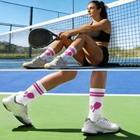 Chaussettes de pickleball, cadeaux amusants pour le pickleball, chaussettes pour hommes et femmes