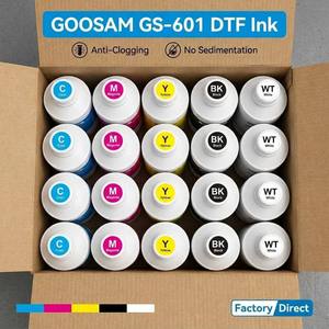Encre DTF Goosam 1000ml de qualité supérieure, pigment respirant CMJN pour imprimante Epson L805 L1800 L800 L8050 P600 P800 - Product Image 1