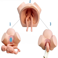 Maniquí de Entrenamiento Obstétrico para Parto Vaginal Normal con Proceso Completo