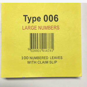 <span class=keywords><strong>Prix</strong></span> d'usine direct Nouveau style 006 Invité Vérifier Papier Pad Pas <span class=keywords><strong>Cher</strong></span> Carton ondulé et Carton Offset Papier Impression - Product Image 5