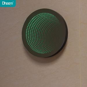 DHEEM Custom Decorative Wall Illusion Tunnel 3D LED Lighted <strong>Infinity</strong> <strong>Mirror</strong> - Product Image 3