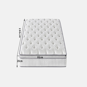 Colchón de muelles de espuma viscoelástica China Colchón King en paquete al vacío para litera de cápsula - Product Image 2