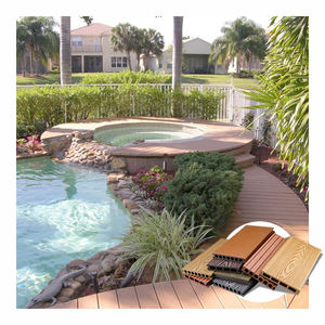 พื้นระเบียงกันลื่นสำหรับกลางแจ้งทำจากพลาสติกไม้อัดขึ้นรูป - Product Image 1