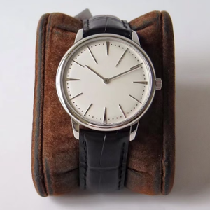 Montre pour homme haut de gamme, originale, de qualité supérieure, en acier inoxydable de 41 mm, verre saphir lumineux, automatique, luxe, crocodile, simple - Product Image 3