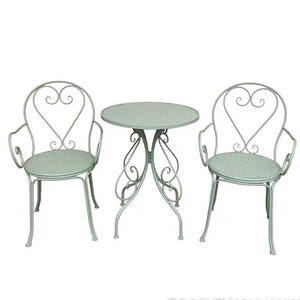 Table et chaises en <span class=keywords><strong>fer</strong></span> <span class=keywords><strong>forgé</strong></span> nordique en forme <span class=keywords><strong>de</strong></span> cœur pour villa, balcon, <span class=keywords><strong>salon</strong></span> <span class=keywords><strong>de</strong></span> thé, petite table basse, table <span class=keywords><strong>de</strong></span> <span class=keywords><strong>jardin</strong></span> simple et décontractée pour l'extérieur - Product Image 5