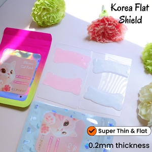 Patchs éclaircissants pour cils coréens, fins et souples, pour la étape 1 de la permanente et le redressement des cils, 0,2 mm, Asia Flatter Pads - Product Image 4