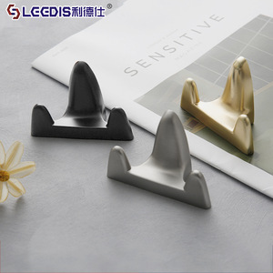 LGEDIS Metal Coat Hook Zinc Alloy Wall Mounted Scandinavian Design For Wardrobe Bathroom Door - Product Image 1