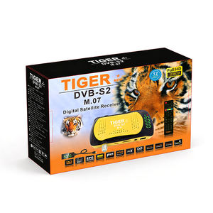 Receptor de Satélite DVB-S2 con Soporte para WiFi, YouTube HD 1080P, Decodificador - Product Image 1