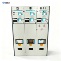 Unité de Commutation en Anneau (RMU) Gonflable Isolée au Gaz SF6 12kV avec Fusible, Armoire de Commutation de Moyenne Tension à Dimensions Personnalisables