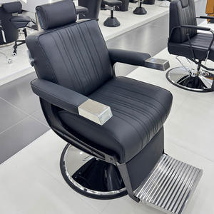 Sillón Eléctrico Retro de Lujo para Hombre Profesional para Barberías y Salones de Belleza Diseño Reclinable Duradero para Afeitar - Product Image 4