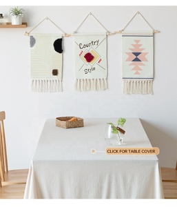 <span class=keywords><strong>Tapisserie</strong></span> murale en coton tissé avec imprimés, Style moderne, pour chambre d'enfant, 1 pièce, Boho, offre spéciale - Product Image 3