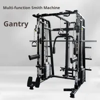 Équipement de musculation à domicile très vendu, machine à squat Smith, croisement de câbles pour la musculation, entraînement sportif, caractéristiques du rack de musculation à câbles