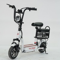 Vente chaude 2025, vélo électrique urbain intelligent électronique pour adultes et enfants, moteur de moyeu arrière 350W, 48V, 10 pouces