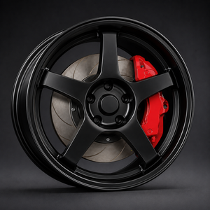 Rines de Aluminio Estilo <span class=keywords><strong>GT</strong></span> de 15-19 Pulgadas, Gran Venta, para AUDI, HONDA, SUBARU, <span class=keywords><strong>NISSAN</strong></span>, 5x112, 5x100, 5x114.3, Cinco Radios - Product Image 6