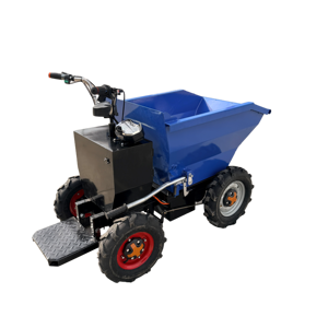 गर्म कृषि चार-पहिया इलेक्ट्रिक ट्रॉली लौह निर्माण के लिए 1 साल की वारंटी 600 किलोग्राम भार - Product Image 4