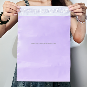 Bolsa de correo con logotipo personalizado, gran cantidad de impresión, bolsas de envío de PolyMailer biodegradables ecológicas para ropa, pequeñas empresas - Product Image 4