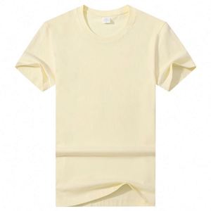 220gsm Cotton Fast Customization T-shirt Promotion Blank T Shirt for <b>Men</b> Women - Product Image 6