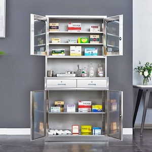 임상 의료 캐비닛 스테인리스 스틸 304 수술실 장비 보관함 - Product Image 6