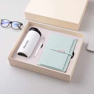 Business Gift Box Set A5 PU Notebook Insulated Cup Metal <b>Pen</b> Enterprise Customization LOGO Trending Products 2026 New Arrivals - Product Image 2