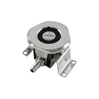 Douille de nettoyage de fût de type G |   Adaptateur de nettoyage en laiton pour coupleur de bière G Sankey avec raccord cannelé 3/8 pouces