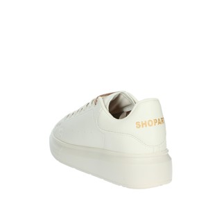 Sneakers basse da uomo stile retrò SASF240901 alla moda per scarpe da passeggio in vera pelle con fodera in vera pelle Color crema - Product Image 2