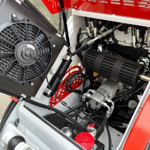 Harga rendah Havtek T460 selip Steer <span class=keywords><strong>Loader</strong></span> diesel efisien Skid Steer <span class=keywords><strong>Loader</strong></span> beroda multifungsi dengan penyapu untuk dijual - Product Image 6