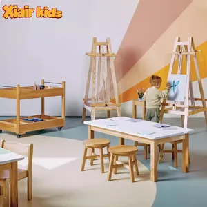 Juegos de muebles de madera para niños Xiair para Montessori Kindergarten guardería centro de cuidado diurno estilo australiano aula preescolar