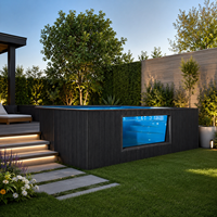 Fabricant de piscines commerciales en PRV sur mesure, grande capacité, préfabriquées, en composite, vente en gros