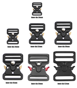 High Quality 20mm 25mm 33mm 39mm 45mm 50mm Metal Side Quick Release <strong>Buckle</strong> With Custom logo Engraved Easy Clip Bag Strap <strong>Buckle</strong> - Product Image 2